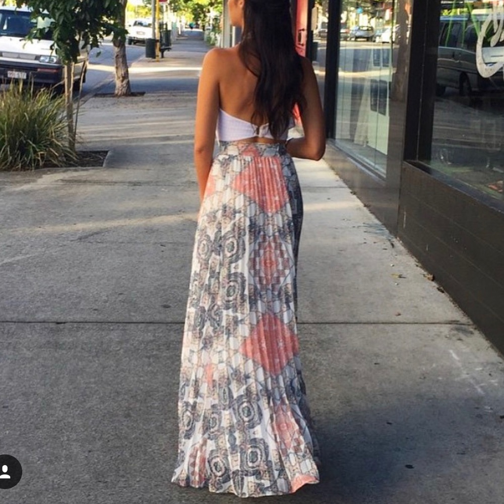 Mosaic Saboskirt maxi skirt